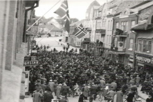 Bilde av Frigjøringen i Storgata